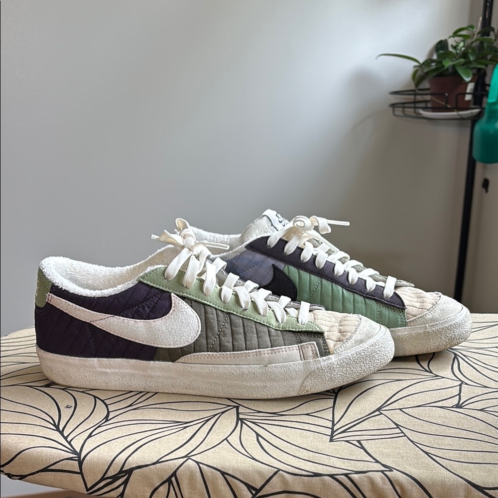 Nike Multicolor Quilted Sneakers